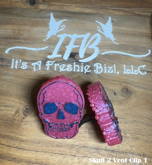Skull Vent Clips